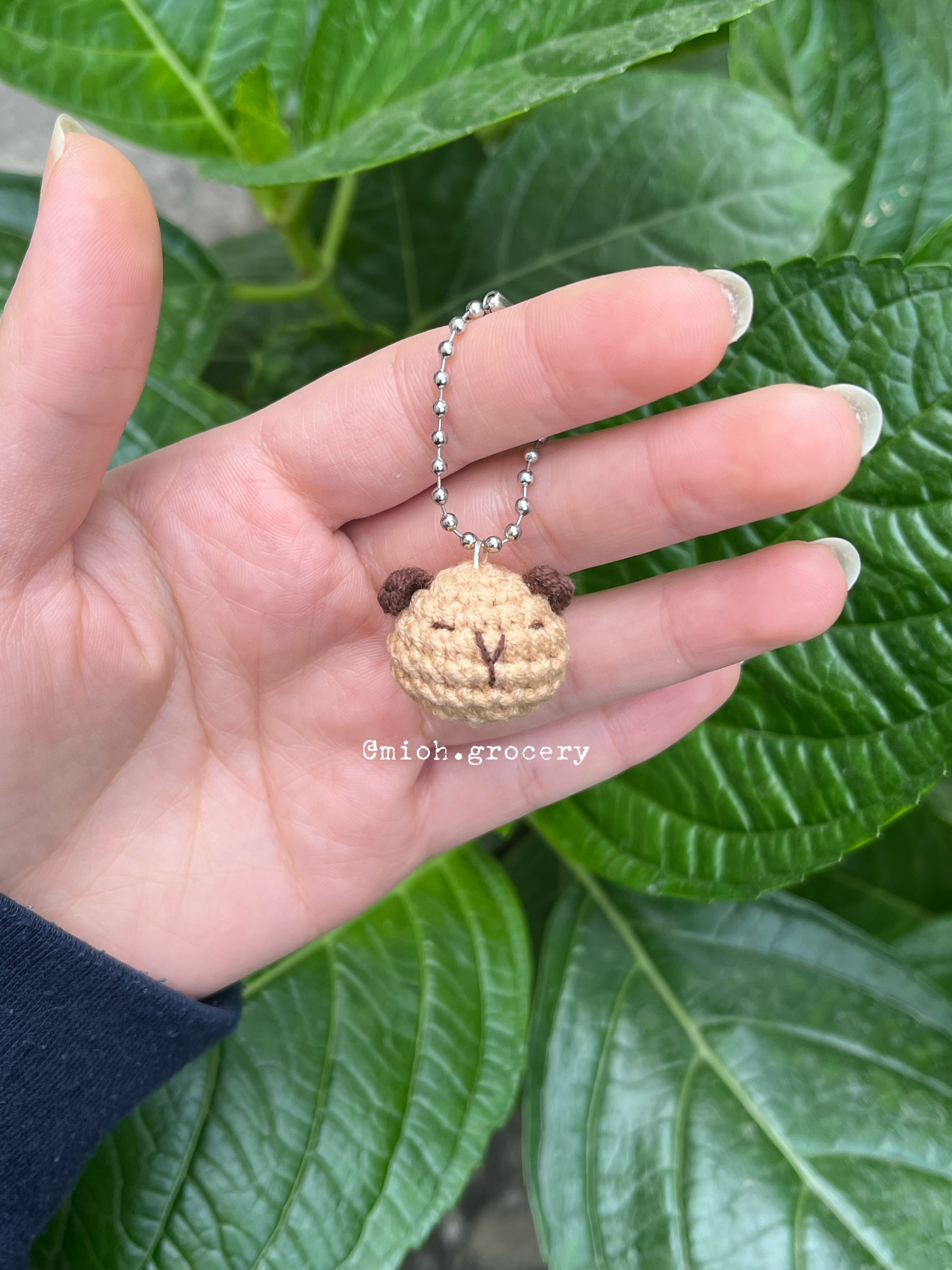 Mini Crochet Animals Keychain