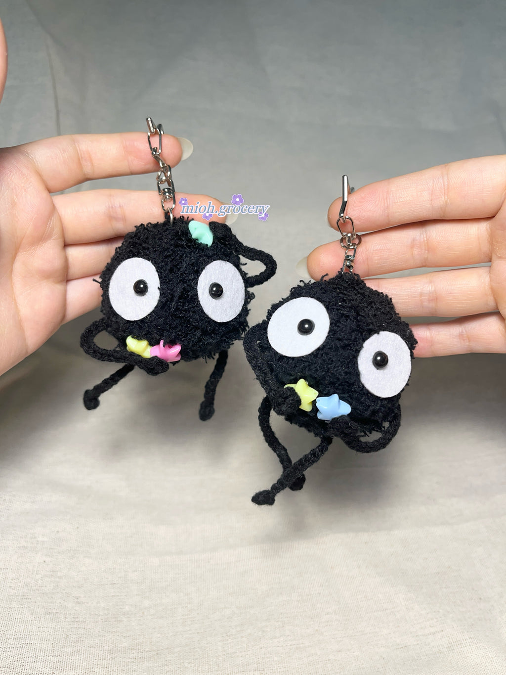 Dust Bunny Keychain