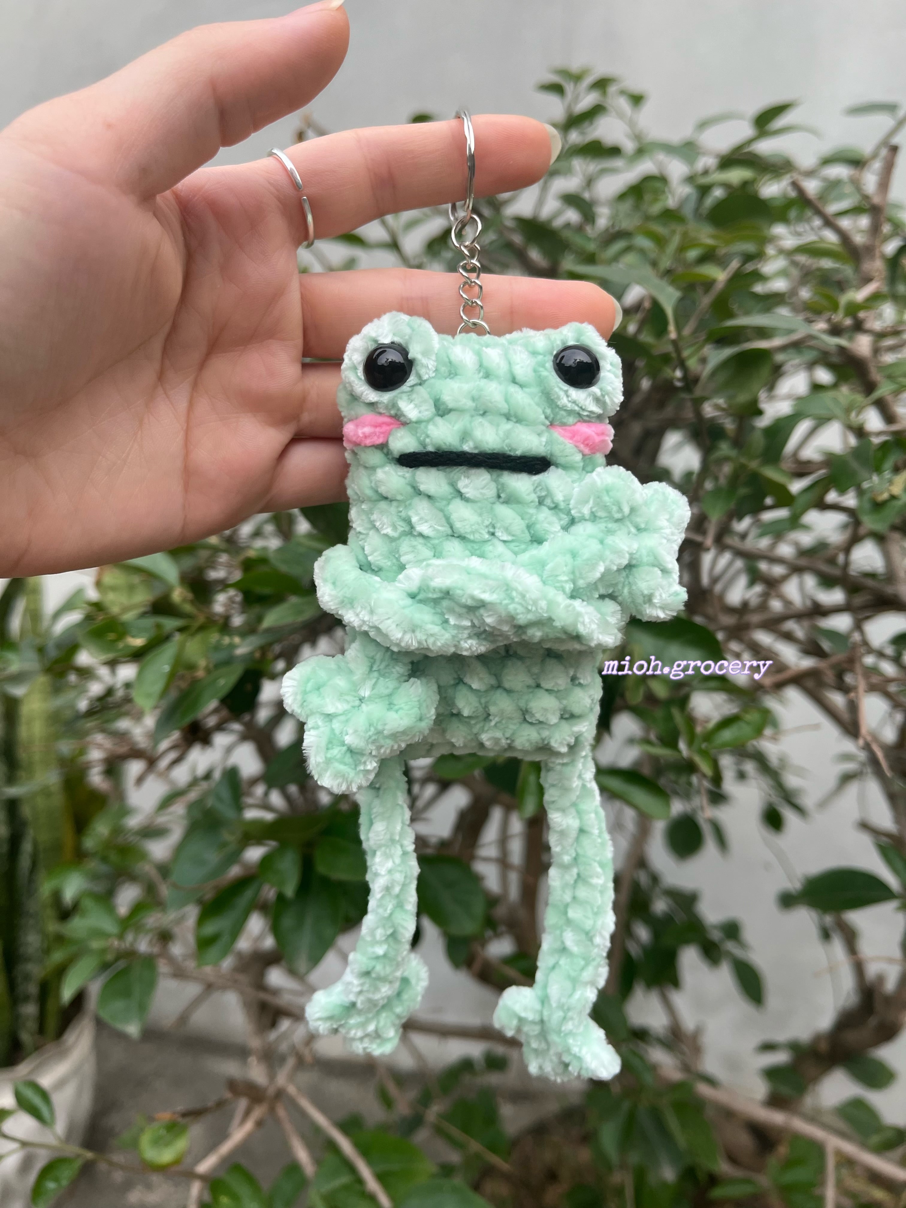 Leggy Frog Keychain