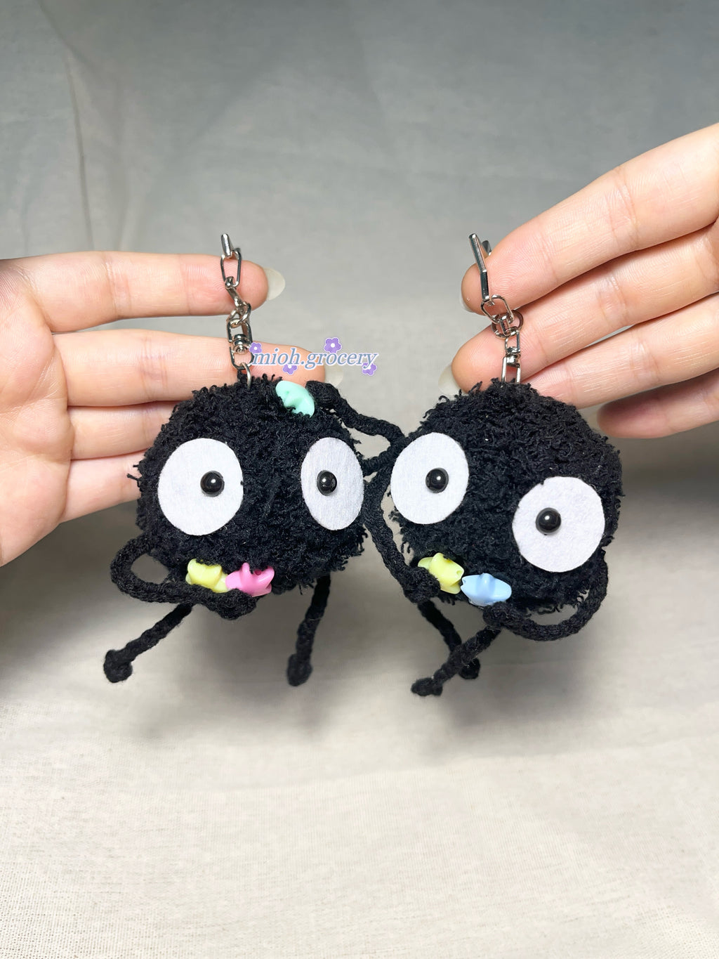 Dust Bunny Keychain