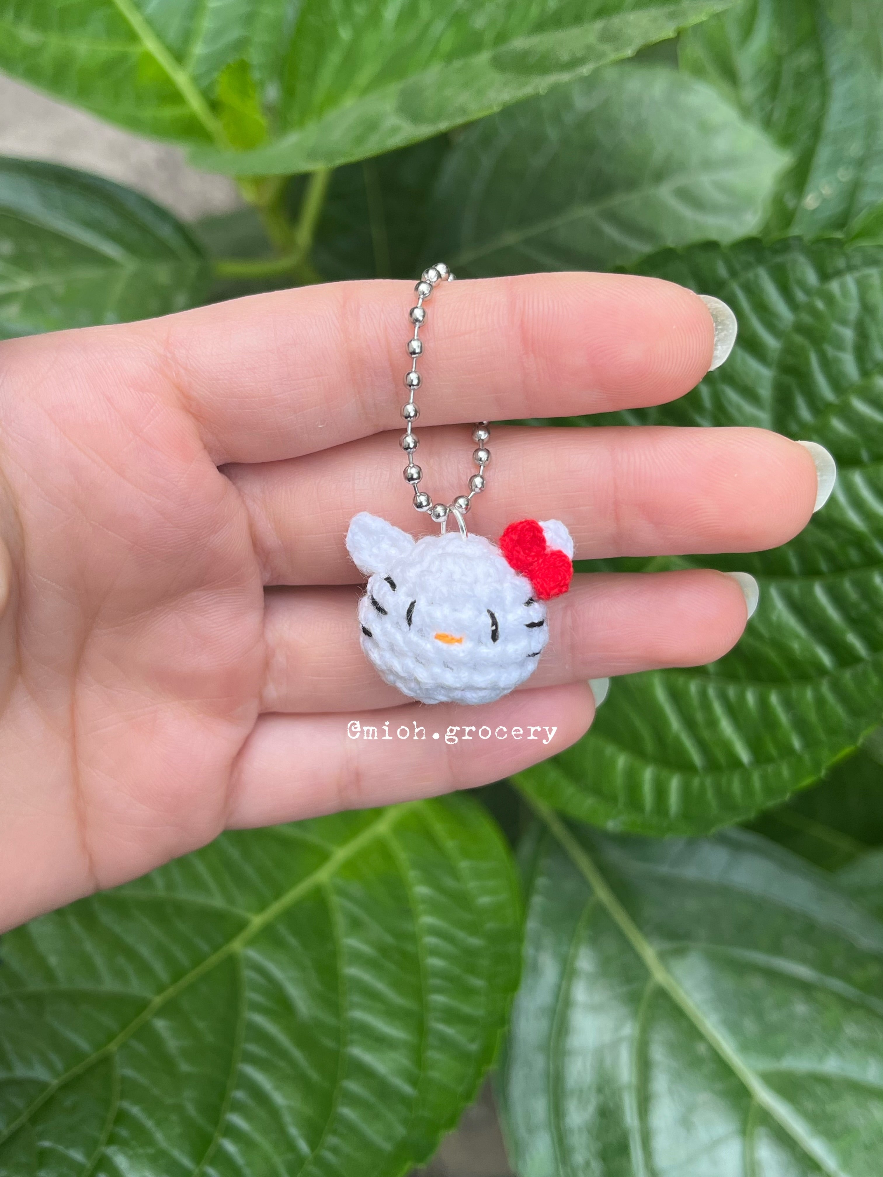 Mini Crochet Animals Keychain