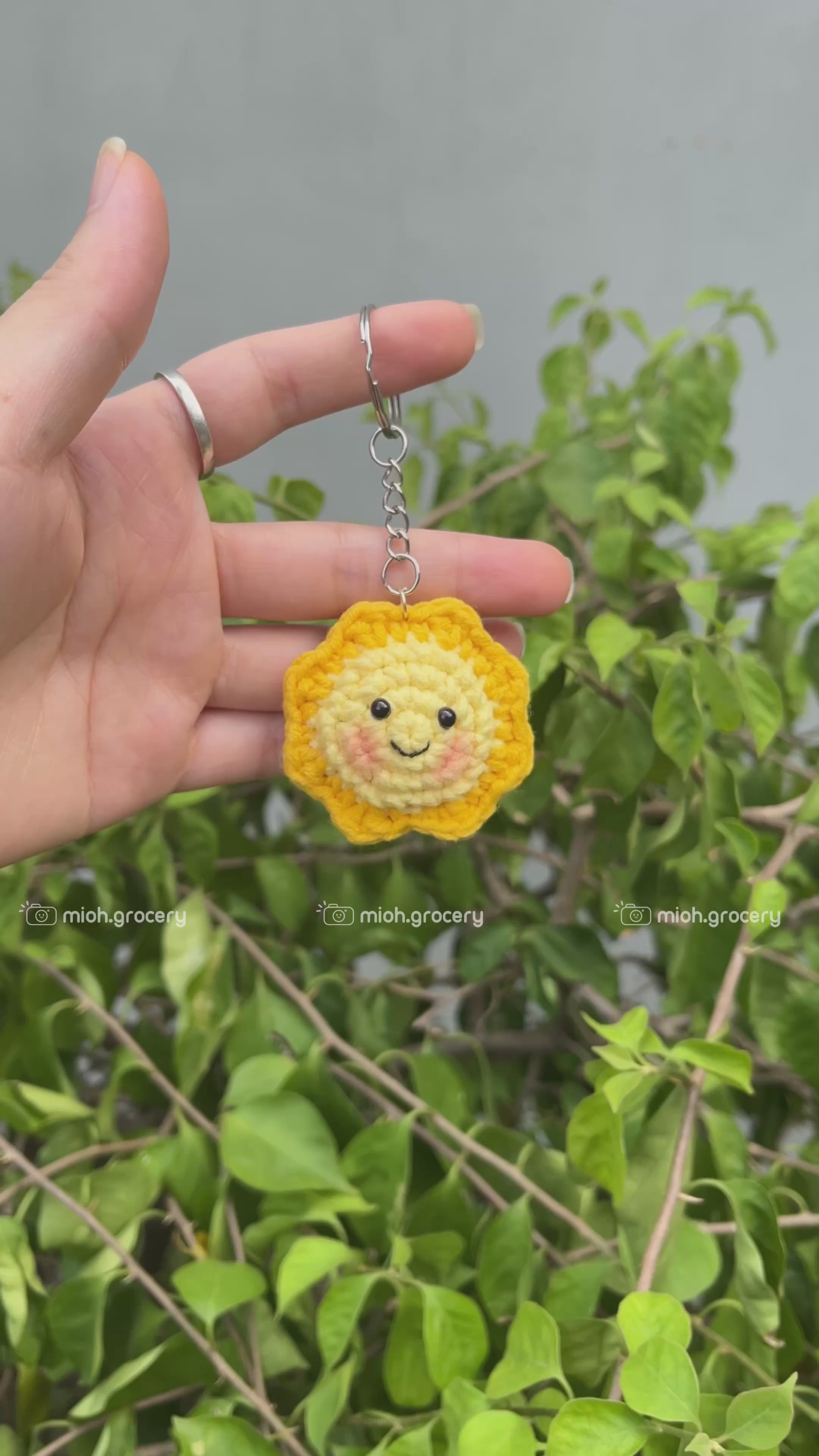 Sun Keychain
