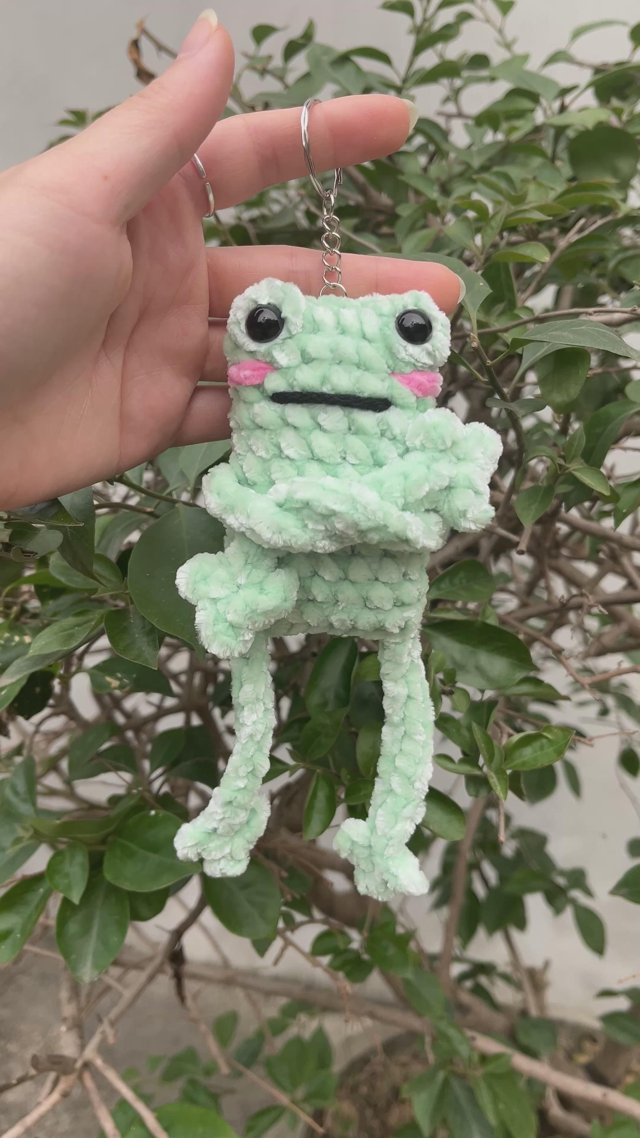 Leggy Frog Keychain